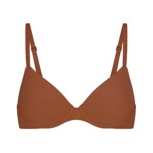 Skims bronze fit everybody T- shirt denim bra 44B